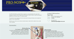 Desktop Screenshot of pro-nox.com